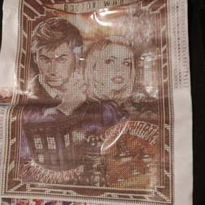 Doctor Who 10th Doctor And Rose Diamond Art Paint Kit 30x40